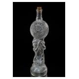 Vintage Italian Cherub Clock Decanter