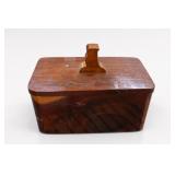 Vintage Wooden Shoe Shine Box