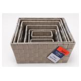 Sorbus Home 7-Piece Woven Bins