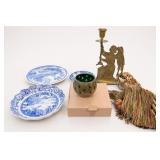 Spode Blue Italian Blue & White Plates