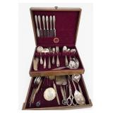 Naken Flatware Set In Wood Chest