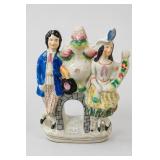 Staffordshire Courting Couple Figural Group