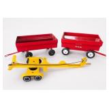 TRU SCALE Red Wagon