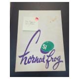 Horned Frog TCU Yearbook Warren K. Agee