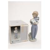 Lladro Brillo No. 7609 Perrito Convaleciente 1989