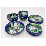 S. Venegas Lady Tree Ceramic Plates & Bowls