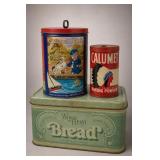 Wheat Heart, Cracker Jack & Calumet Tins