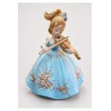 Josef Originals Blue Violinist Figurine