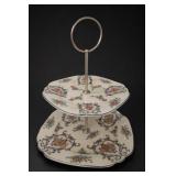 Vintage Two-Tier Serving Stand