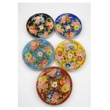 Chadwick Japan Floral Plates Set of 5