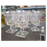 Indiana Glass Colony Park Lane 8-Pc Goblets