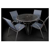 StyleWell Glass Patio Dining Set, Table & Chairs
