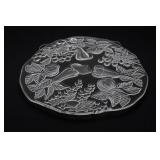 Mikasa Arabella Fruit Motif Glass Platter