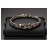 Lagos Caviar Sterling Silver Bracelet 61.6g