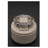 Judith Ripka Sterling Silver Ring Size 8