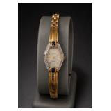 Elgin Diamond Watch, 17 Jewels, Base Metal Bezel