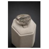 Tiffany & Co. Sterling Silver Ring Size 6