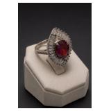Costume Cocktail Ring Size 8