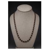 Sterling Silver Garnet Necklace