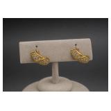 Swarovski Crystal Hoop Earrings Pair