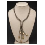 Brighton Multi-Strand Tassel Necklace