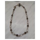 Judith Ripka Sterling Silver Beaded Necklace