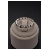 Sterling Silver CZ Eternity Ring