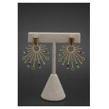 Kendra Scott Sunburst Drop Earrings Pair