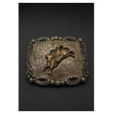Western Rodeo Cowboy Belt Money Clip