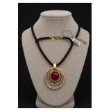 Chicos Reversible Pendant Necklace