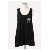 Hawaii Nostalgia Rainbow Drive-In Black Tank Top