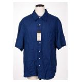 Tasso Elba Island Silky Linen Blend Shirt