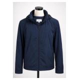 Calvin Klein Navy Hooded Jacket Size L