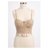 Love Culture Lace Bustier Corset, Size L