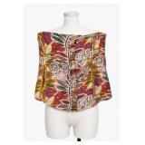 Milly Boutique Printed Button-Front Blouse