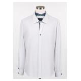 Society of Threads XXL Slim Fit Dress Shirt
