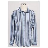 Tommy Hilfiger 80s 2/4 Fabric Cotton Shirt, L