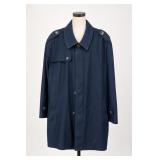 Kenneth Roberts Platinum Navy Trench Coat