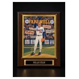 1994 Sports Impressions Nolan Ryan MLB Plaque