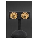 Elizabeth Taylor Clip-On Earrings Pair