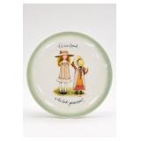 Holly Hobbie American Greetings 1971 Plate