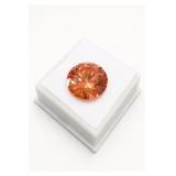 C5R095 18mm Round Copper Cubic Zirconia