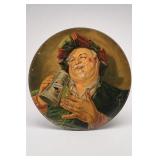 Falstaff Advertising Tray With Brewer Artwork