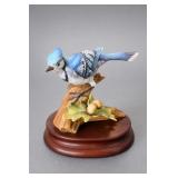 Andrea by Sadek Blue Jay Figurine, Japan
