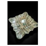 Marbled Glass Decorative Serving Platter