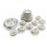 Floral Scalloped China Set
