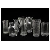 Hoosier Glass Vase Group