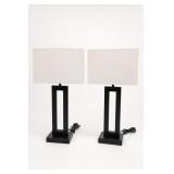 Signature Design By Ashley Aniela Lamps Set Of 2