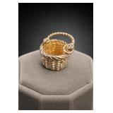 Sterling Silver Brown County Baskets Charm