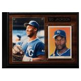 Wilson Bo Jackson Kansas City Royals Plaque